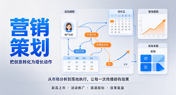 民众镇营销策划